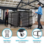 Carrello portasedie Lifetime 34 (80976)