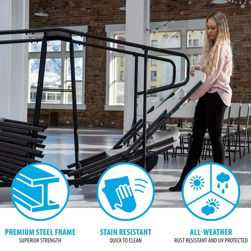 Carrello portasedie Lifetime 34 (80976)