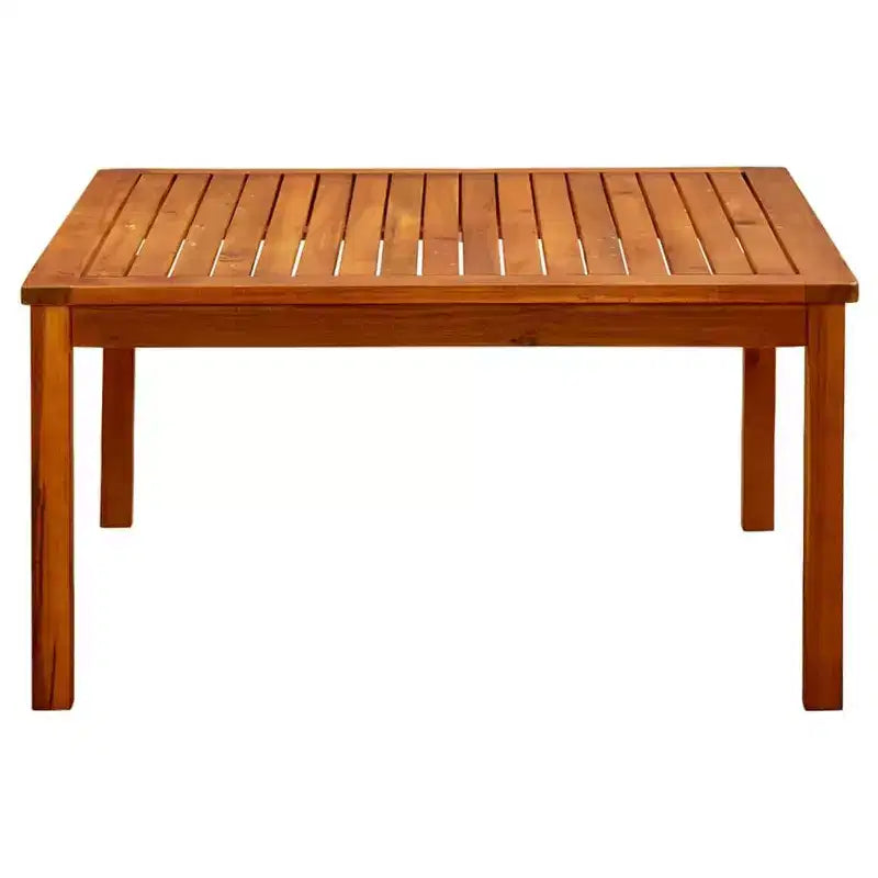 vidaXL Tavolino da caffè in legno massello di acacia - 33,5 x 33,5 x 17,7 cm