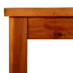 vidaXL Tavolino da caffè in legno massello di acacia - 33,5 x 33,5 x 17,7 cm