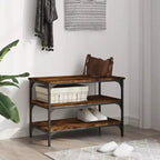 Panca portascarpe, organizer, ingresso, corridoio, mobili in legno multistrato