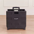 Carrello portautensili universale pieghevole, organizer mobile, nero