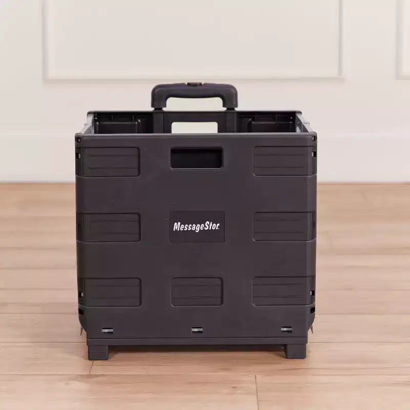 Carrello portautensili universale pieghevole, organizer mobile, nero