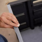 Carrello portautensili universale pieghevole, organizer mobile, nero