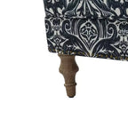 Set di 2 Poltrone Yahweh Transizionali in Legno con Braccioli a Pannello e Schienale a Gobba di Cammello per Camera da Letto